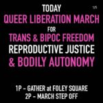 Elliot Page Instagram - ☀️ Swipe for @queermarch information. Today in NYC ☀️#pride