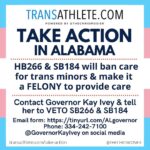 Elliot Page Instagram - Repost from @thechrismosier • Visibility alone is nothing. We need action. Here are 6 ways you can TAKE ACTION today on Trans Day of Visibility: IMPORTANT NOTES: 1. Anyone in any state can tell a governor to veto. Call national attention to the issue. 2. If you call, you will not speak directly to a governor (or even your lawmaker) - you’ll speak with an aide or leave a message. Say your name, where you’re from, the bill number & your position, & how you want them to vote. 3. Most governors do not use a public email address, opting instead for web forms. Similar to calling, be brief but add personal notes & use the same info as you would for calling. 4. If writing, you don’t need to do it every day - but you should do it TODAY. 🚨ALABAMA: Tell Governor Kay Ivey to VETO HB266 & SB184, the felony health care bans. 🚨KANSAS: Tell Governor Laura Kelly to VETO SB484, an anti-trans sports ban. 🚨KENTUCKY: Tell Governor Andy Beshear to VETO SB83, an anti-trans sports ban. 🚨MISSOURI: Tell lawmakers to vote NO on SB781 (athlete ban) & SB843 (healthcare ban). 🚨SOUTH CAROLINA: Tell lawmakers to vote NO on S531 & H4608. 🚨EVERYONE: 1. Share these action items 2. Visit transathlete.com/take-action to see the anti-trans sports & medical bills in your state & action items. 3. Donate to trans-led organizations like @transtexas @tko_alabama @intransitive.ar (link in my bio) Please celebrate #tdov by taking action today. #transweek #transdayofvisibility #twova #transathlete #letkidsplay #protecttranskids