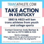 Elliot Page Instagram - Repost from @thechrismosier • Visibility alone is nothing. We need action. Here are 6 ways you can TAKE ACTION today on Trans Day of Visibility: IMPORTANT NOTES: 1. Anyone in any state can tell a governor to veto. Call national attention to the issue. 2. If you call, you will not speak directly to a governor (or even your lawmaker) - you’ll speak with an aide or leave a message. Say your name, where you’re from, the bill number & your position, & how you want them to vote. 3. Most governors do not use a public email address, opting instead for web forms. Similar to calling, be brief but add personal notes & use the same info as you would for calling. 4. If writing, you don’t need to do it every day - but you should do it TODAY. 🚨ALABAMA: Tell Governor Kay Ivey to VETO HB266 & SB184, the felony health care bans. 🚨KANSAS: Tell Governor Laura Kelly to VETO SB484, an anti-trans sports ban. 🚨KENTUCKY: Tell Governor Andy Beshear to VETO SB83, an anti-trans sports ban. 🚨MISSOURI: Tell lawmakers to vote NO on SB781 (athlete ban) & SB843 (healthcare ban). 🚨SOUTH CAROLINA: Tell lawmakers to vote NO on S531 & H4608. 🚨EVERYONE: 1. Share these action items 2. Visit transathlete.com/take-action to see the anti-trans sports & medical bills in your state & action items. 3. Donate to trans-led organizations like @transtexas @tko_alabama @intransitive.ar (link in my bio) Please celebrate #tdov by taking action today. #transweek #transdayofvisibility #twova #transathlete #letkidsplay #protecttranskids