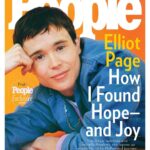 Elliot Page Instagram - 💙 Thank you @People for having me on your cover. 📸 by @analoguepapi 📝 by @jasonsheeler 📚Pageboy is out Tuesday ➡️ ElliotPageBook.com
