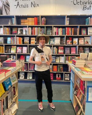 Elliot Page Instagram - Stopped by @bluestockingsnyc, the only queer/trans/sex worker-run bookstore & activist space in NYC.  🏳️‍⚧️❤️🏳️‍🌈📚

If you’re not familiar with Bluestockings Cooperative, I wanted to share some info and resources from them with you all here:

-Bluestockings is radically inclusive of all genders, cultures, expansive sexualities and identities. They were founded in 1999 and are located on the Lower East Side.

-Their Free Store offers snacks, hygiene products, and clothing for anyone who asks. There's a Wishlist on Amazon if you’re able to help donate much-needed supplies — link in story.

-They offer free opioid overdose programs and prevention training. Ask in the store to learn more.

-The bookstore carries some of my favorite books and is awesome to explore. (I left behind some signed copies of PAGEBOY on their shelves ❤️)
