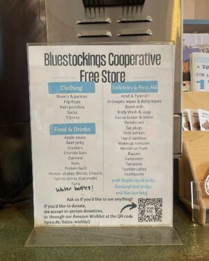 Elliot Page Instagram - Stopped by @bluestockingsnyc, the only queer/trans/sex worker-run bookstore & activist space in NYC.  🏳️‍⚧️❤️🏳️‍🌈📚

If you’re not familiar with Bluestockings Cooperative, I wanted to share some info and resources from them with you all here:

-Bluestockings is radically inclusive of all genders, cultures, expansive sexualities and identities. They were founded in 1999 and are located on the Lower East Side.

-Their Free Store offers snacks, hygiene products, and clothing for anyone who asks. There's a Wishlist on Amazon if you’re able to help donate much-needed supplies — link in story.

-They offer free opioid overdose programs and prevention training. Ask in the store to learn more.

-The bookstore carries some of my favorite books and is awesome to explore. (I left behind some signed copies of PAGEBOY on their shelves ❤️)