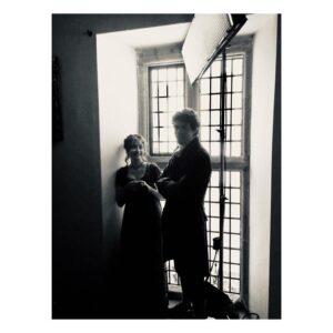 Ellise Chappell Instagram - The wonderful Pip Torrens took this photo. It’s a nice throwback 💛 @harryrrichardson @official_poldark