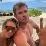 Elsa Pataky Instagram - Fiji family adventures 💛 @tavaruaislandresort @chrishemsworth
