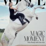 Elsa Pataky Instagram - Cover of my dreams 💫 Thank you @vogueaustralia Photographer    @jamesstolic Stylist @emma_kalfus Hair @_roryrice_ Makeup @lindajeffreyesmakeup @magicmillions @magicmillionspolo @queensland   #magicmillions #magicmillionspolo