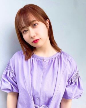 Emi Ōmatsu Instagram - 夏なので！
初めて髪色オレンジにしました！
今回もだいちゃん天才💯