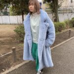 Emi Ōmatsu Instagram - ３月とはいえまだまだ日によって寒い！！！ 昼は春の気候なのに急に夜に冬になったりするしマジ寒暖差エグいのなんとかならないかしら🥺🥺🥺 今年の冬はコロナの影響でどうしても外出が減ったのでモコモコ系のコートほとんど着ずに終わってしまったのが心残り🐩