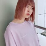 Emi Ōmatsu Instagram - 今世紀最大のイメチェン！ さくらピンク！
