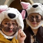 Emi Ōmatsu Instagram - 圧倒的不審者感 さかのぼること ２ヶ月前になるんですが 実はヒヨごんとディズニー行ってました！楽しかった〜