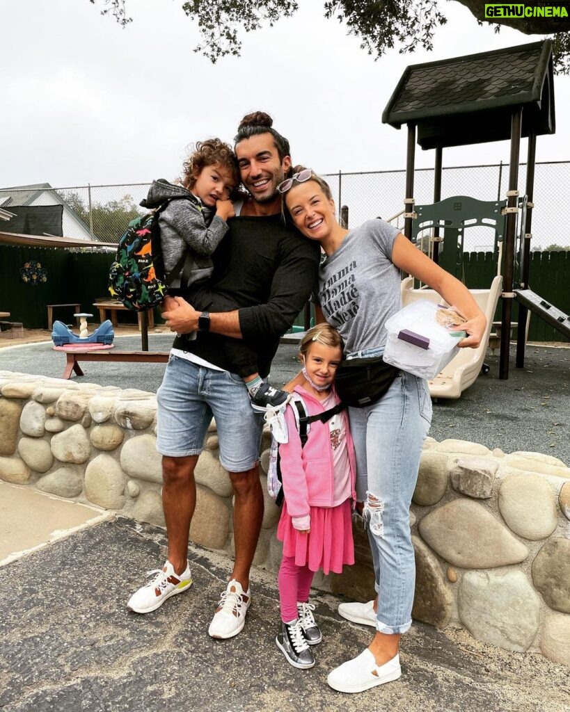 Emily Baldoni Instagram - So this happened yesterday. First day of school, and just like that we have a first grader in the family. Maiya was so ready and proud, Maxwell was less excited about PreK, and well, the last picture shows you how @justinbaldoni and I felt about it all. Truth is, and I know most parents relate, the feelings are SO mixed. I cried after drop off, a lot. And yet, deep inside, there was a happy dance happening because I just spent 184 hours this summer just cleaning up after my family. (I had a rough day last week and actually calculated this 🤓) Happy school start to all families out there!! 😭💃😭💃😭💃😭💃