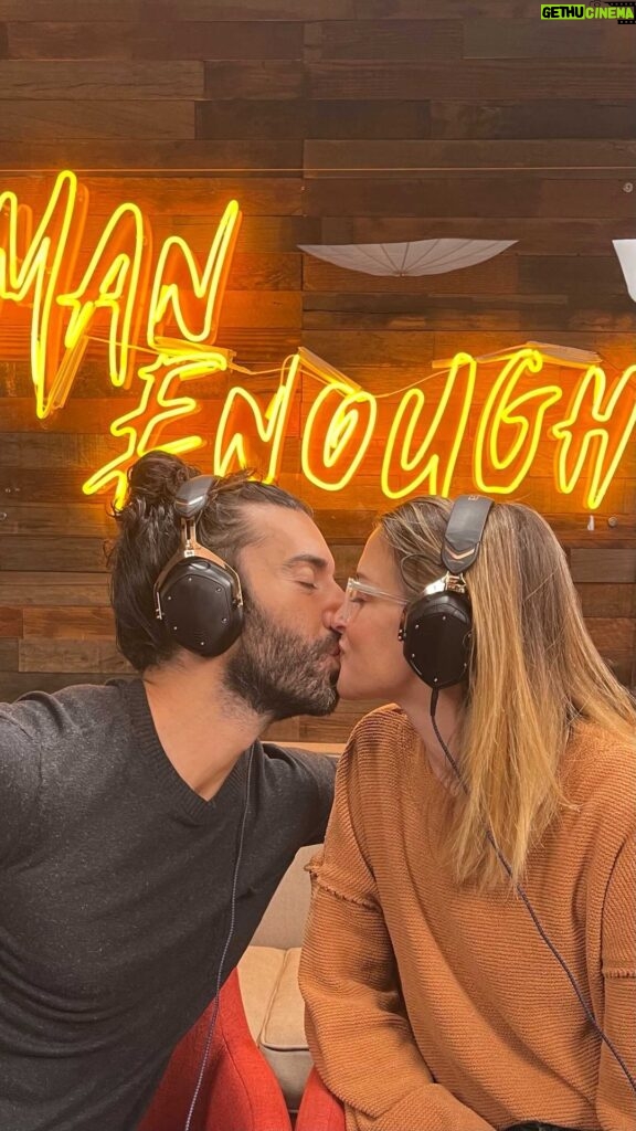 Emily Baldoni Instagram - A conversation about dating and marriage which turned into a deeper sharing about the invisible work of women and mothers.⁣ ⁣ Thank you @wearemanenough and @justinbaldoni @feministabulous @jamey_heath_ for having these conversations.⁣ ⁣ Link in my bio to listen ❤