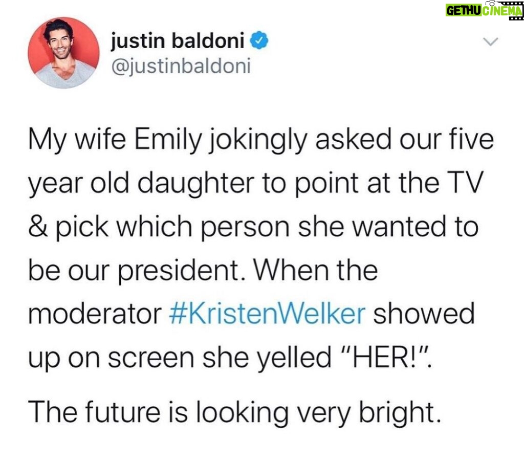 Emily Baldoni Instagram - Repost from @justinbaldoni • The future is looking very bright. #prouddaddy #dearmaiya #equality #onehumanfamily #shegotitfromhermama