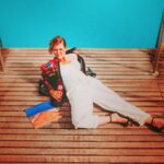 Emily Cox Instagram - Who can guess, what my first ever bought Record was? And Summer: I miss you!!! 📸: @jan_kapitaen h&m: @michael.mua @studiolifelab @rollingstone_de @rollingstone @chilipeppers