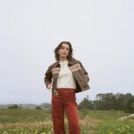 Emma Chamberlain Instagram - i designed a collection and @levis made it 👖♥️🥹🌲🐟 dedicated to levi’s and I’s home, northern california on sale now 😌 Pescadero, California