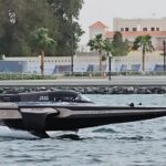 Emma Kimiläinen Instagram - Fly with @e1teambrady 🏁 First race in the @e1series on the 2.-3. February in Jeddah. #e1series #teambrady #tombrady #e1teambrady #e1 #powerboating #electricracing #racing #motorsport #womeninmotorsport #powerboating Red Sea Marina Obhur