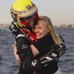 Emma Kimiläinen Instagram - That winning feeling. A proud day for the Team. 🤎 #E1Series #1JeddahGP Jeddah, Saudi Arabia
