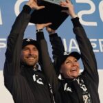 Emma Kimiläinen Instagram - The winning lift by @e1teambrady 🏆 @emmakimilainen, @racingcoleman and their team are history makers 👏 #E1Series #ChampionsOfTheWater #TomBrady