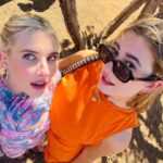 Emma Roberts Instagram - Sisters @ggrace_nickels 🧡💘