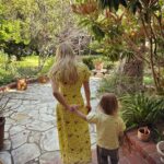 Emma Roberts Instagram - we learned how to say yellow this week ☀️💛