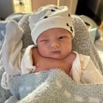 Emmy Buckner Instagram - October 6th, 2023, 9:25pm, Cayden Mattingly Chucker entered our lives and we are forever changed 🤍 I love him so much. We are obsessed with our sweet boy. There are no words. Labor was a wild experience. 26 hours. He was worth every moment. @maxchucker is already the best daddy changing baby boy and my diapers 🤣 Feeling so grateful and loved. Our family is home 🥹