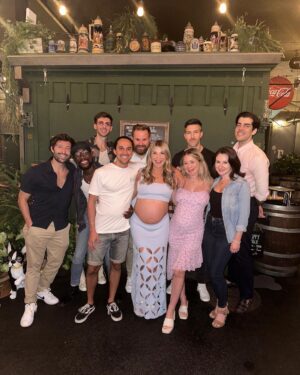 Emmy Buckner Instagram - Turned 33 years old, hit 33 weeks pregnant, and took a last minute approximate 33 hour trip to Las Vegas all in one week! Apparently 3 is a lucky number and I am stoked to enter this next chapter surrounded by love, luck, friendship, and Katy Perry. Can’t wait to cheers you all with a non-virgin beverage and a baby in my arms.