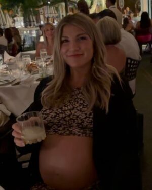 Emmy Buckner Instagram - Turned 33 years old, hit 33 weeks pregnant, and took a last minute approximate 33 hour trip to Las Vegas all in one week! Apparently 3 is a lucky number and I am stoked to enter this next chapter surrounded by love, luck, friendship, and Katy Perry. Can’t wait to cheers you all with a non-virgin beverage and a baby in my arms.