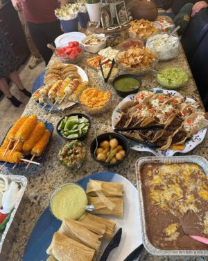 Emmy Buckner Instagram - A Kentucky celebration officially sharing the news of Baby C and my Meme’s birthday back in May! My mama put together the sweetest party filled with lots of love 💙 Grateful for family and our addition to it!