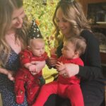 Emmy Buckner Instagram - Rang in the new year with cutie babies, amazing friends, the best fam, lots of giggles, yummy food, and celine the queen- to 2024!