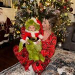 Emmy Buckner Instagram - Baby Grinch invaded Christmas and our hearts grew three sizes! ❤️❤️❤️ Been planning on this since he acquired his unique nickname at 5 days old 😂