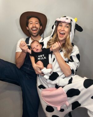 Emmy Buckner Instagram - Got Milk? 🍼 

Happy (belated) Halloween 👻 
#gotmilk