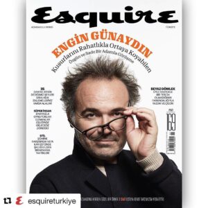 Engin Günaydın Instagram - ocak sayısında ben de varım..emeği geçen herkese teşekkür ederim..
Röportaj: @ozgedinc
Fotoğraf: @merzincan 
Moda Editörü: @duygualtiparmak 
Saç: @onurmarangoz
Kapak Tasarım: @sametgunuc
esincim seni unutmadım #esinramazanoglu
#esquire #esquireturkiye #engingünaydın #engingunaydin #ailearasında #ailearasinda #2018