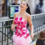 EnjoyPhoenix Instagram – Tentative de diversion pour me faire accepter à Barbieland 💖🤞🏻

∘ Dress : @jeanlouissabaji 
∘ Shoes : @giuseppezanotti 
∘ Jewels : @statement.paris Paris, France
