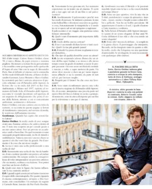 Enrico Oetiker Instagram - Grazie a Gentleman Magazine per questa cover story 
Styled by @luigigaballo ph. @ivangenasiphotography 
Thx @mpunto_comunicazione