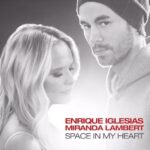 Enrique Iglesias Instagram - #SpaceInMyHeart (Original Version) with @mirandalambert ❤️❤️❤️ Feb. 22