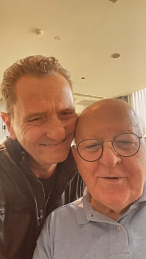Enzo Salvi Instagram - Insieme al Maestrissimo Amico mio @massimoboldi 🎬🎥❤️😂 stay tuned😜