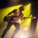 Eric Bass Instagram - About last night… Thanks LA! 🔥🔥🔥#shinedown #planetzero #losangeles #rockmusic #rockstar #purplehair #purplehairdontcare #saturday #saturdayvibes #bassguitar #bassplayer 📸 by: @sanjayparikhphoto Los Angeles, California