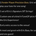 Eric Bass Instagram - Introducing the Eric Bass staged played bass VIP package! Want a cool backstage VIP experience? Want a signed bass played onstage by Eric Bass at the show of your choice? Go to www.ericbass.co to reserve your experience today! A portion of all proceeds will go to a charitable cause! Sign up today at www.ericbass.co! (Link in bio!) 🎫 LIMITED TICKET TIME DEAL: Get 4 tickets ALL IN for $80 through @LiveNation’s Summers Live promo now through 8/1 for select dates on the #TheRevolutionsLiveTour. #shinedown #stageplayed #stageplayedguitar #stageplayedguitarexperience #stageplayedbass #vipexperience #monday #mondaymotivation #mondaymood