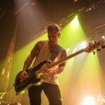 Eric Bass Instagram - About last night… Thanks LA! 🔥🔥🔥#shinedown #planetzero #losangeles #rockmusic #rockstar #purplehair #purplehairdontcare #saturday #saturdayvibes #bassguitar #bassplayer 📸 by: @sanjayparikhphoto Los Angeles, California