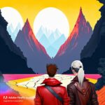 Eric Osmond Instagram - Hey there! It's voting time again! 🥳Danny and I are looking at making an album cover for some of our older songs collected into one album (called "Volume 1"). 💿 🎶 We'd like your artistic opinion! 🧑‍🎨 Which album cover do you like best and why!? We're being extra picky with this one (because 10+ songs will accumulate under this image) so your perspective as to why is imperative. PS these are A.I. images that can be edited for imperfections, so slight details can be altered. We're just looking for an overall feel that will bring all the songs into one album. Thanks! Excited to see what you think! @ericosmond.official & @dannydemosi