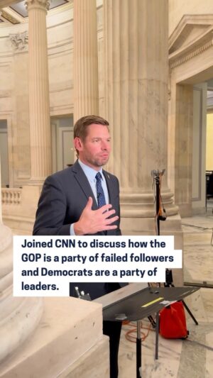Eric Swalwell Instagram - Another week working to put people over politics— check out the highlights 🎥😁