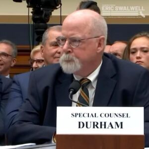 Eric Swalwell Instagram - MAGA wants Durham to be someone he is not and say something he cannot.