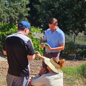 Eric Swalwell Instagram - Sunflower Hill in Livermore recently celebrated their 10th anniversary. Their mission is to create places and spaces where adults with intellectual or developmental disabilities live, work, and thrive as part of our greater community. I had the privilege of joining one of their hands-on garden group classes where I was able to talk to residents, their families, and the program directors. Best wishes for another ten years of continued success.