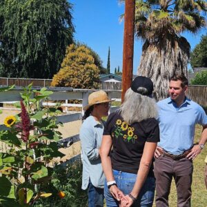 Eric Swalwell Instagram - Sunflower Hill in Livermore recently celebrated their 10th anniversary. Their mission is to create places and spaces where adults with intellectual or developmental disabilities live, work, and thrive as part of our greater community. I had the privilege of joining one of their hands-on garden group classes where I was able to talk to residents, their families, and the program directors. Best wishes for another ten years of continued success.
