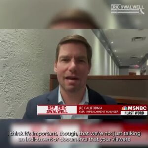 Eric Swalwell Instagram - Donald Trump admittedly stole and sloppily stored nuclear secrets. He put our troops at risk. Now he must meet the rule of law.