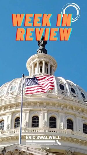 Eric Swalwell Instagram - That’s a wrap on another busy week! Check out the highlights 🎥