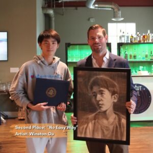 Eric Swalwell Instagram - Congratulations to this year’s Congressional Art Competition winner, Doyun Lee, a CA-14 sophomore from Quarry Lane School. I’m so excited to have her beautiful piece displayed at the U.S. Capitol along with the other winners from across the country. Thank you to everyone who participated, it is always a joy for me to see the artwork of so many young artists from across my district.