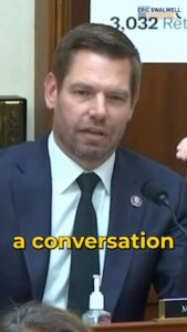 Eric Swalwell Instagram - Accountability partnering is my side hustle ✍🏻