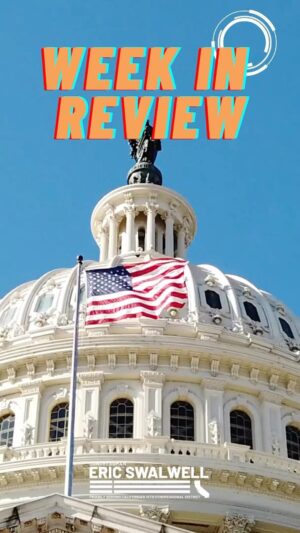 Eric Swalwell Instagram - Last week of session was great— check out the highlights 🤩