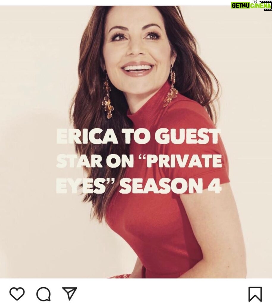 Erica Durance Instagram - First day done! Loving it 💃🏻