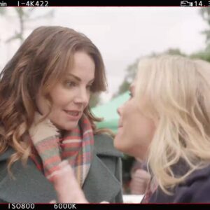 Erica Durance Instagram - So excited about our new Christmas Movie #openbychristmas coming out 
November 12th 8/7 on #hallmark #hallmarkchristmasmovies
@alisweeney @brennanelliott2